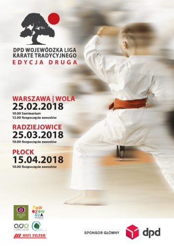 II Turniej Wojewódzkiej Ligi Karate Tradycyjnego DPD,25 Marca 2018-Radziejowice