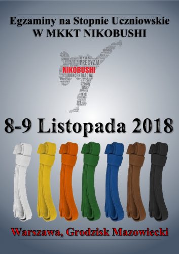 Egzaminy Na Stopnie Uczniowskie, 8-9 listopada 2018/Warszawa, Grodzisk Mazowiecki