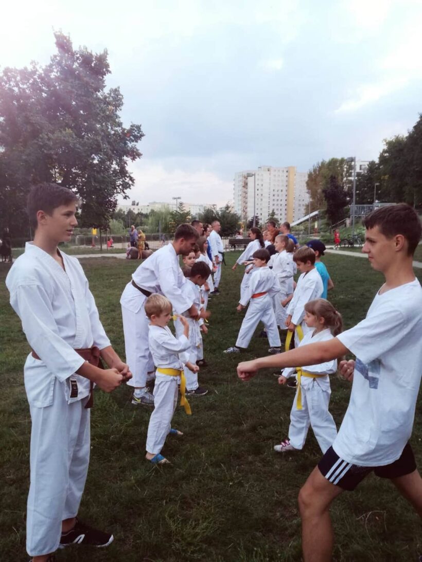 Karatecki sierpień nad Balatonem