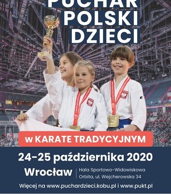 Puchar Polski Dzieci w Karate Tradycyjnym-Wrocław 2020