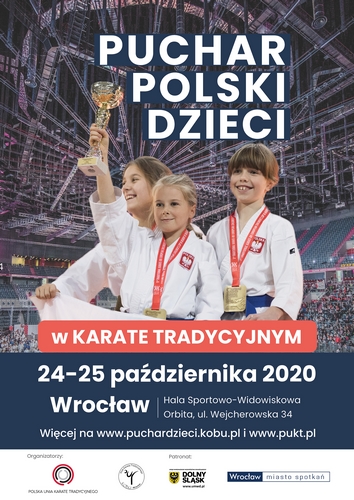 Puchar Polski Dzieci w Karate Tradycyjnym-Wrocław 2020