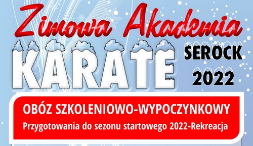Zimowa Akademia Karate-Serock 2022 