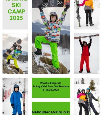 Karate Ski Camp – Dolomity 2025